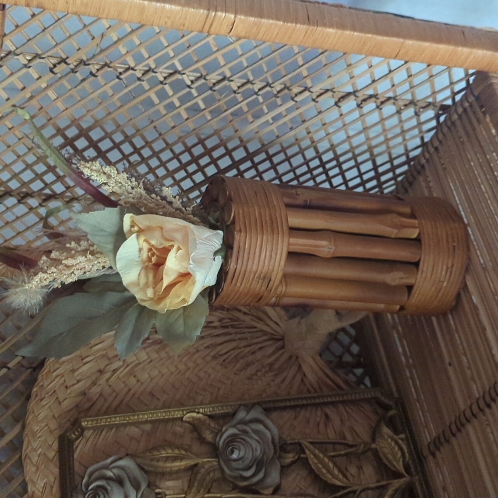 Boho Bamboo Vase